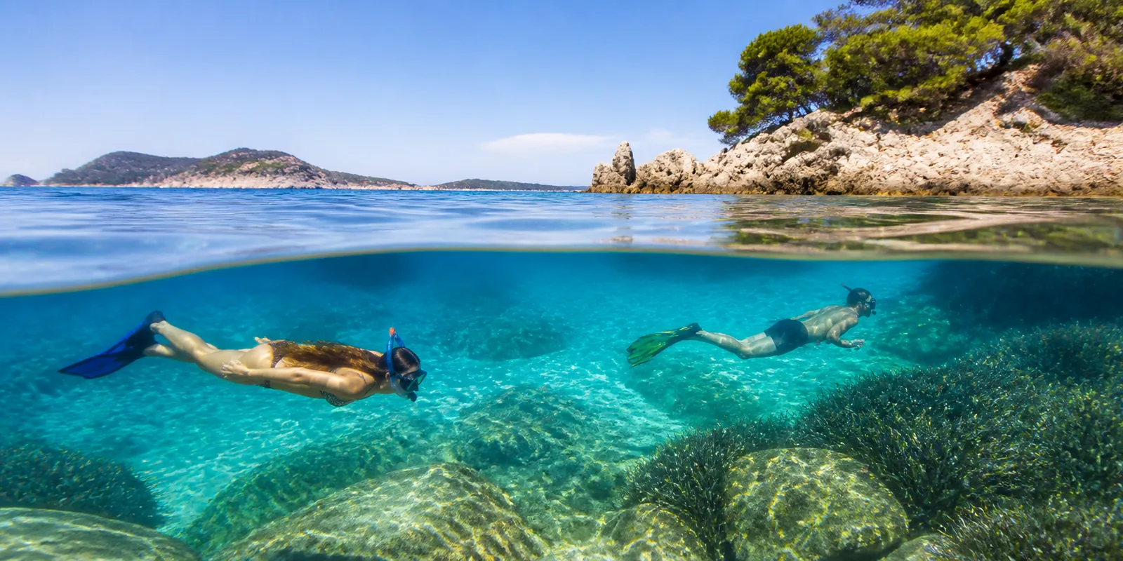 5 raisons de plonger en randonnée palmée à Hyères