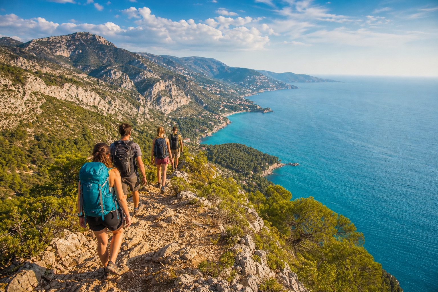 Aventures Outdoor près de Nice : Randonnée et sensations fortes