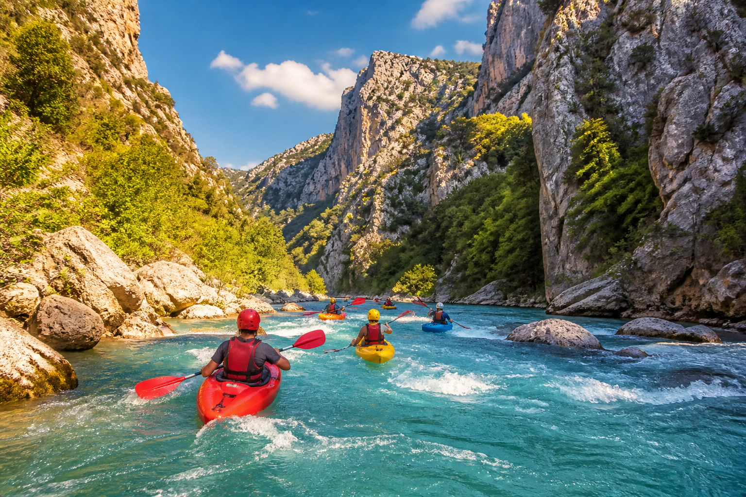 Canoë-Kayak à Castellane : Émotions Aquatiques Inoubliables