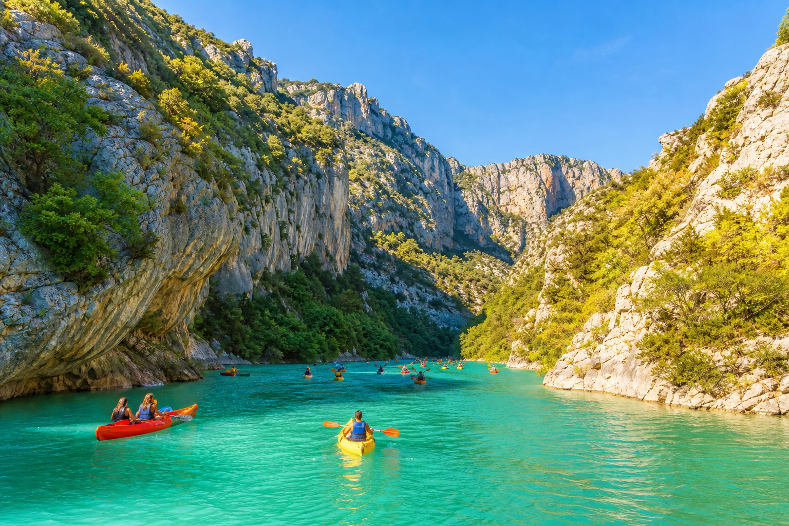 Canoë-Kayak dans les Gorges du Verdon : Aventure à ne pas rater