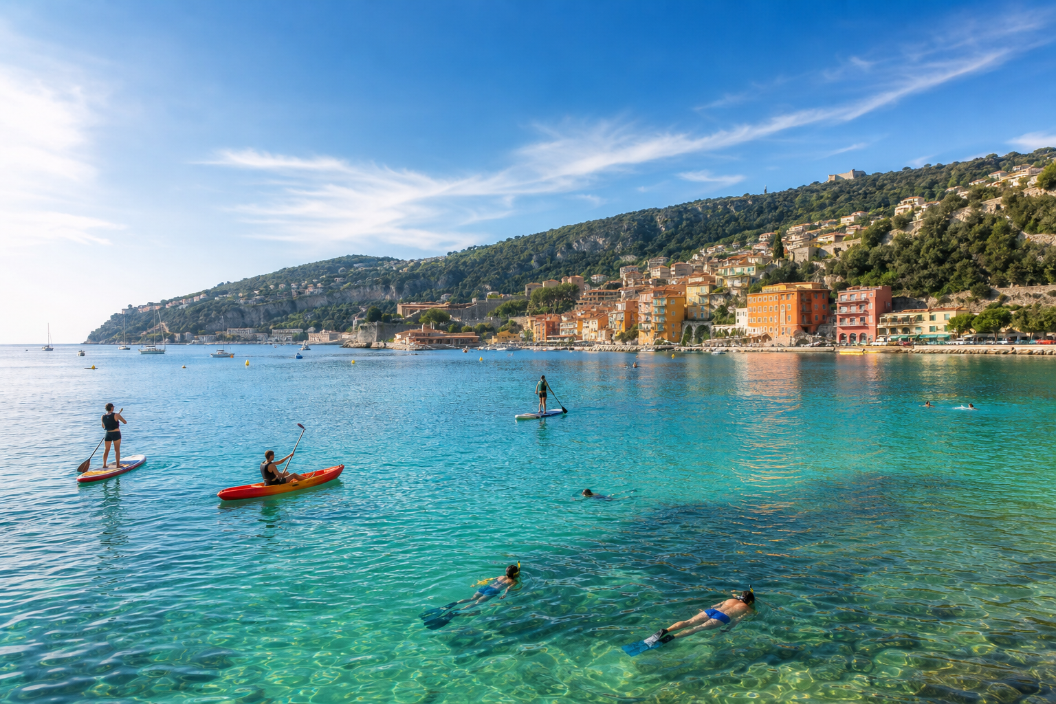 Été Aquatique à Villefranche-sur-Mer : Activités Fun (06)