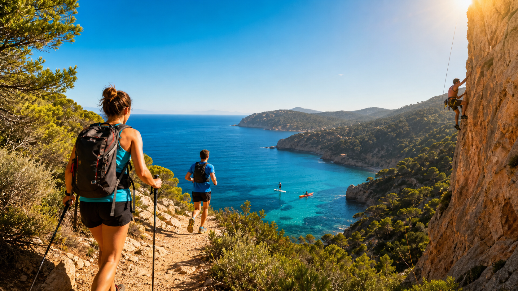 Explore les activités outdoor estivales dans le 06