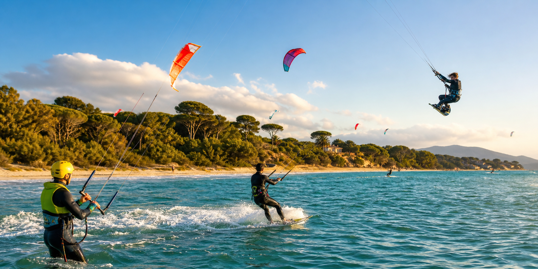 Kitesurf à Hyères : Choisir un stage adapté à ton niveau