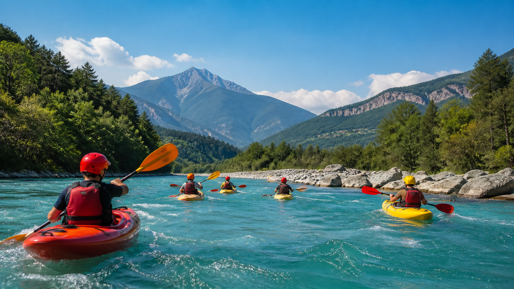 Stage de Kayak Inoubliable à Saint-Clément-sur-Durance