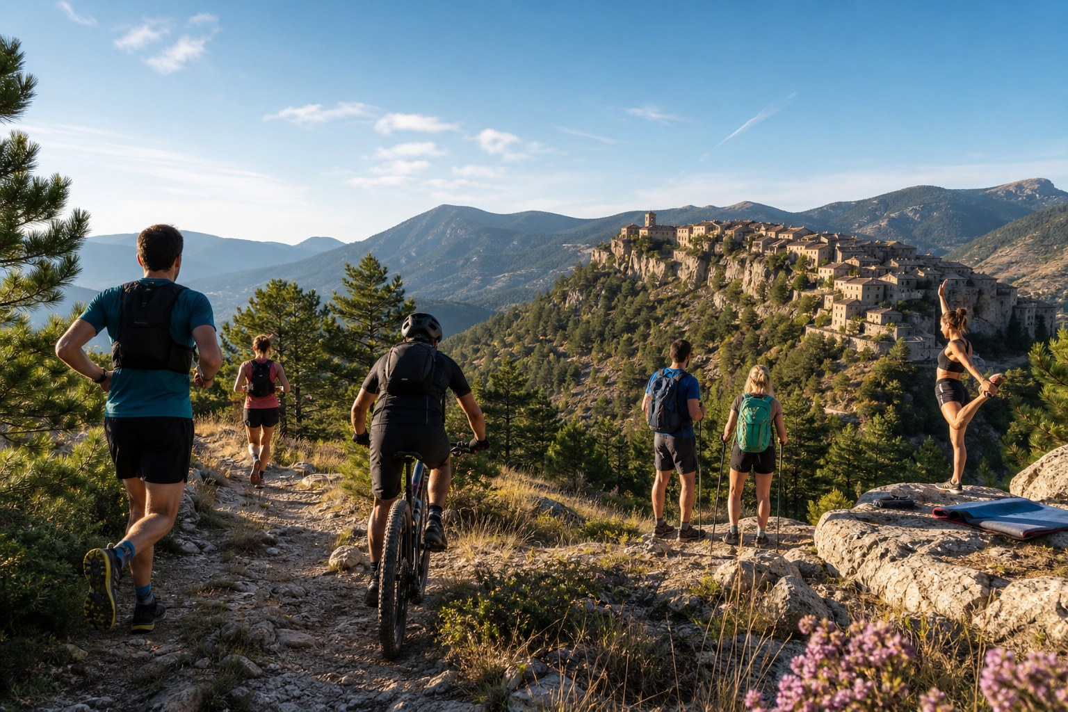 Week-end Sportif à Gréolières : Activités Fitness à Fond !