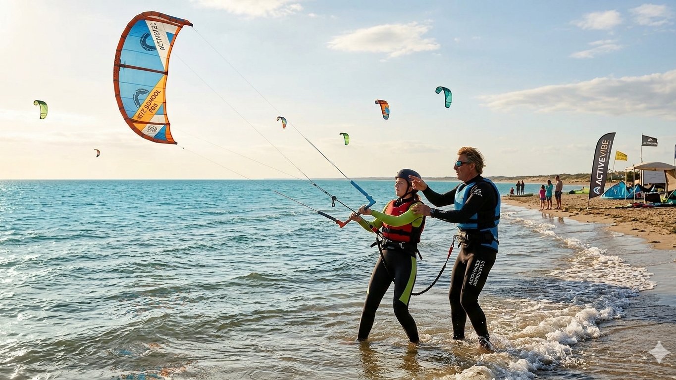 Cours de Kitesurf - Action & Sport