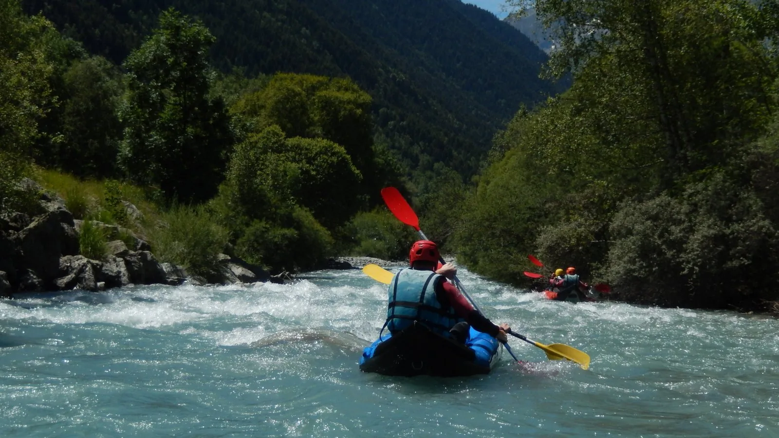 Rafting/Canoraft sur la Séveraisse