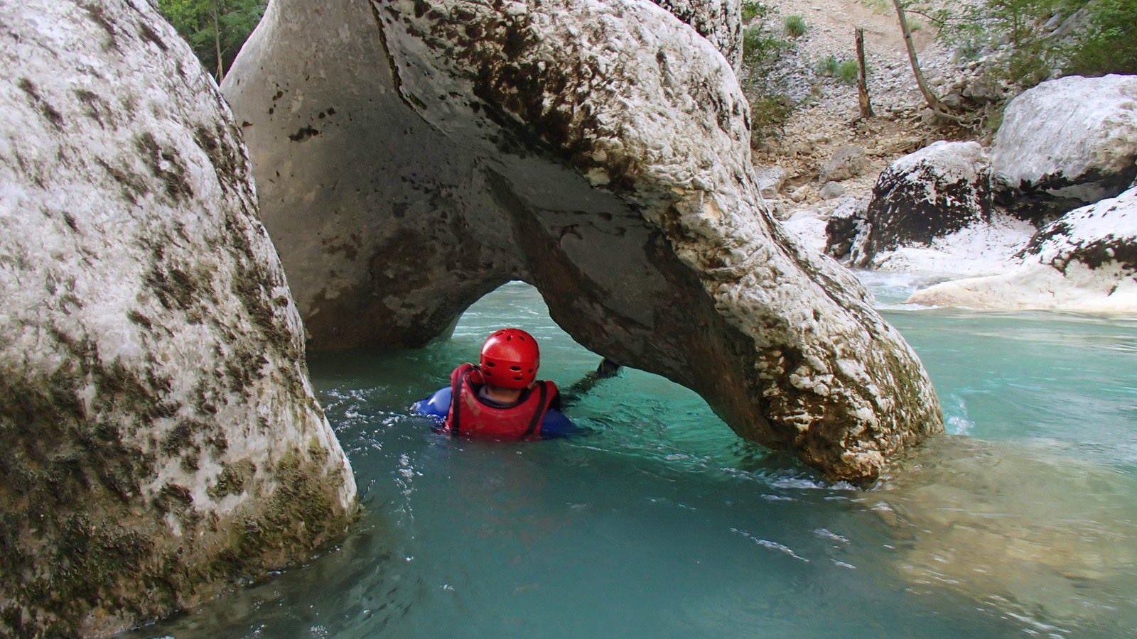 Rando Aquatique dans le Canyon du Verdon- Couloir Samson - Action & Sport