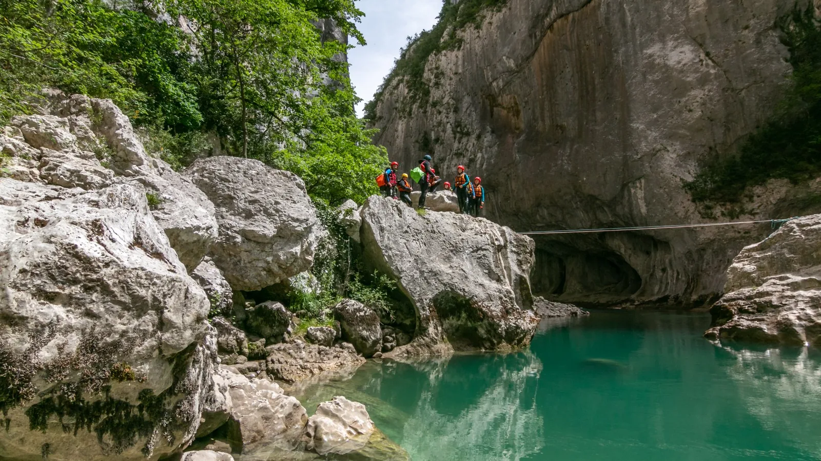 Rando Aquatique dans le Canyon du Verdon- Couloir Samson - Photo 2