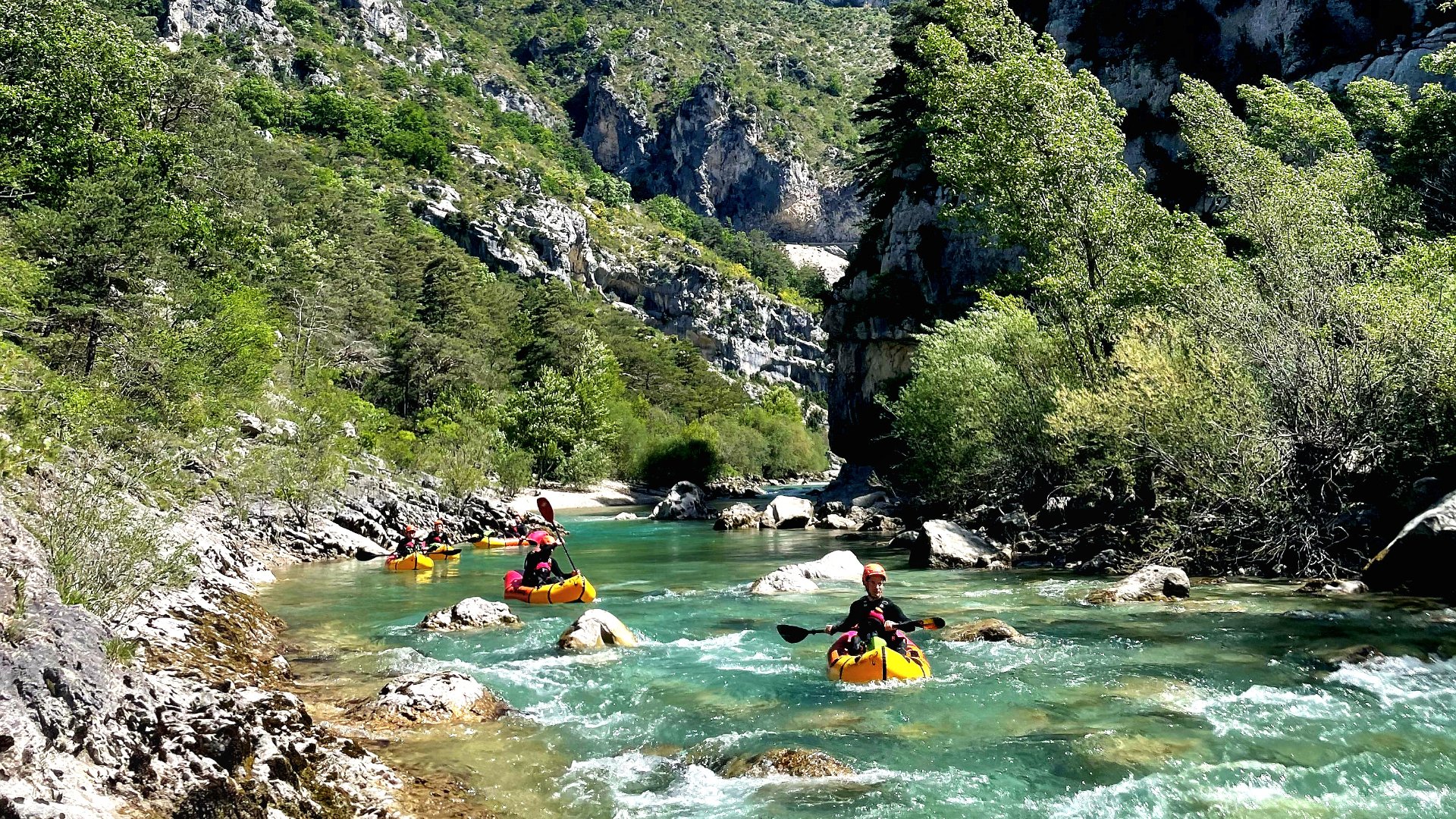 Packraft demi-journée " Carajuan/ Point Sublime" - Action & Sport