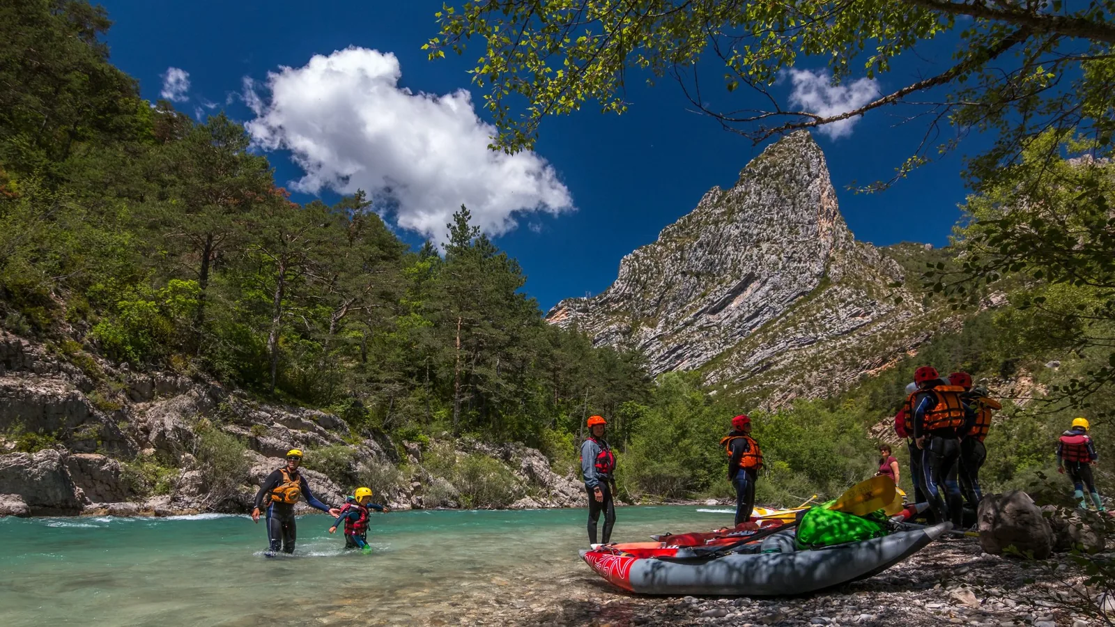 Canoé/Kayak-raft demi-journée - Photo 2
