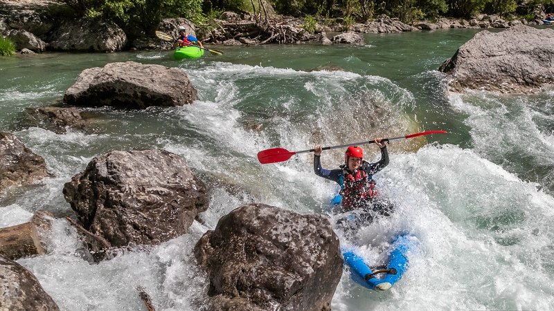 Canoé/Kayak-raft demi-journée - Photo 3