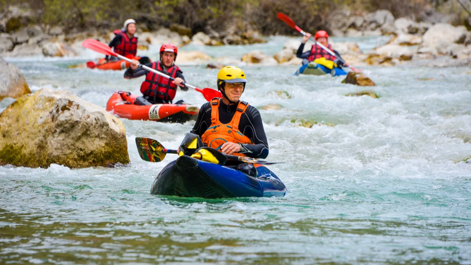 Canoé/Kayak-raft demi-journée - Photo 4