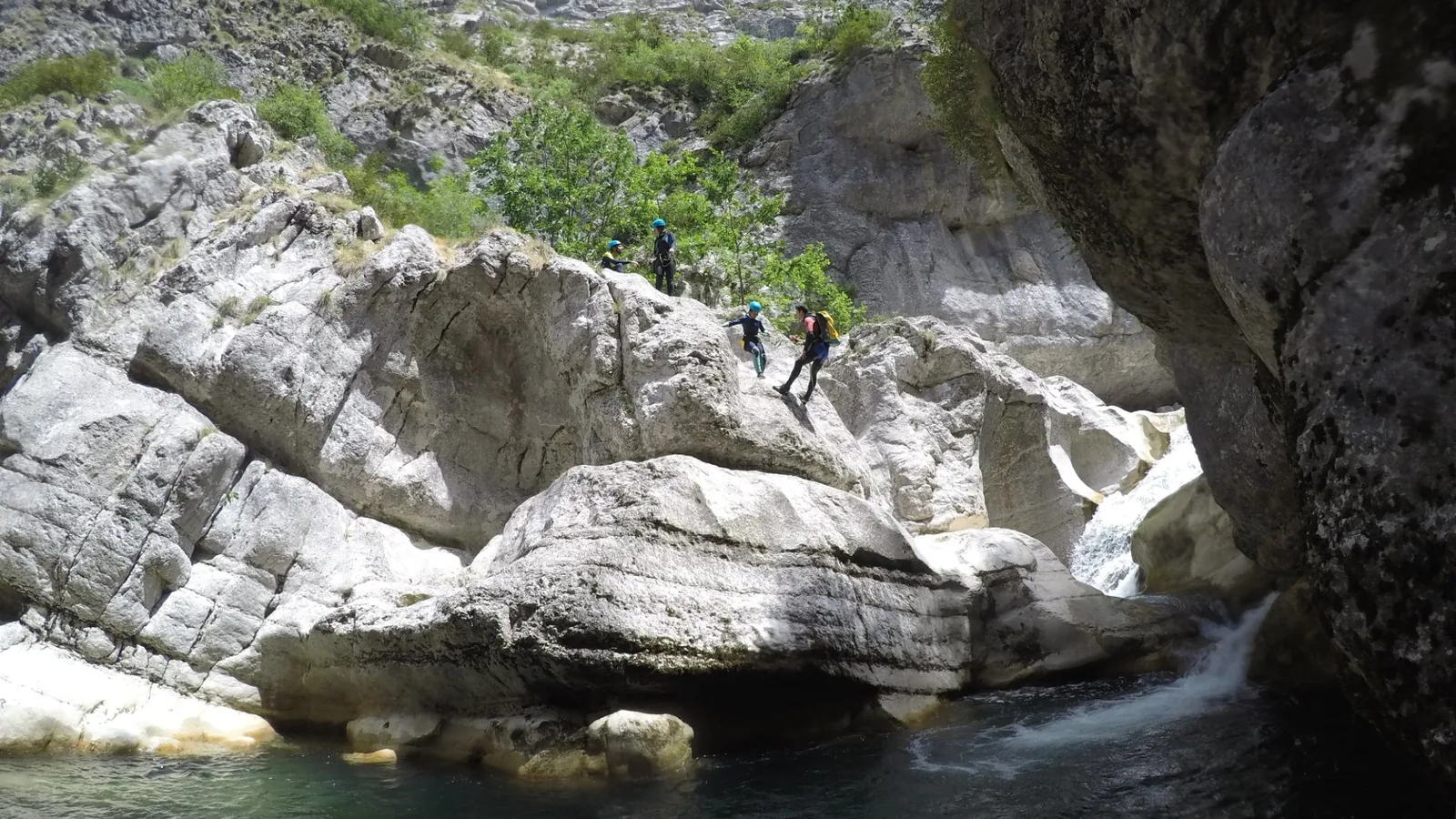 Canyoning Aiglun - Parcours Sportif